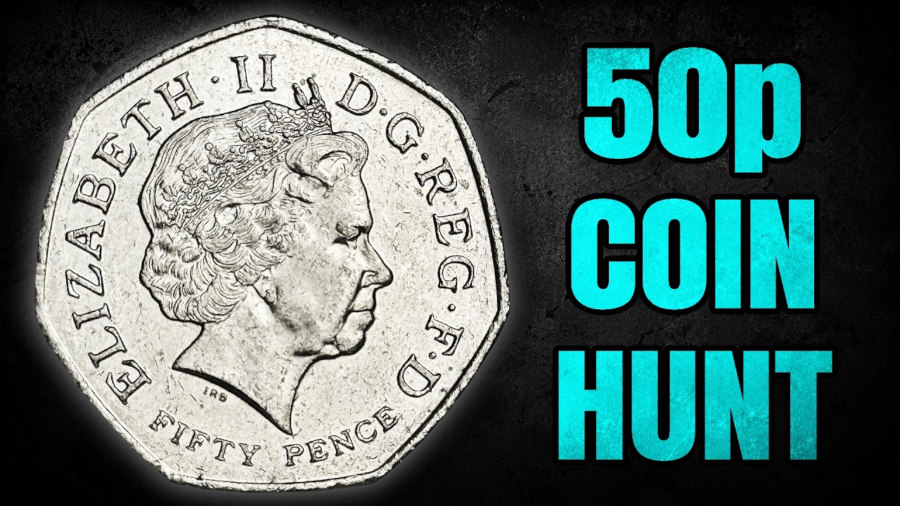 Охота на монеты 50 пенсов на &pound;250&hellip; Я нашел САМУЮ РЕДКУЮ монету 50 пенсов!!