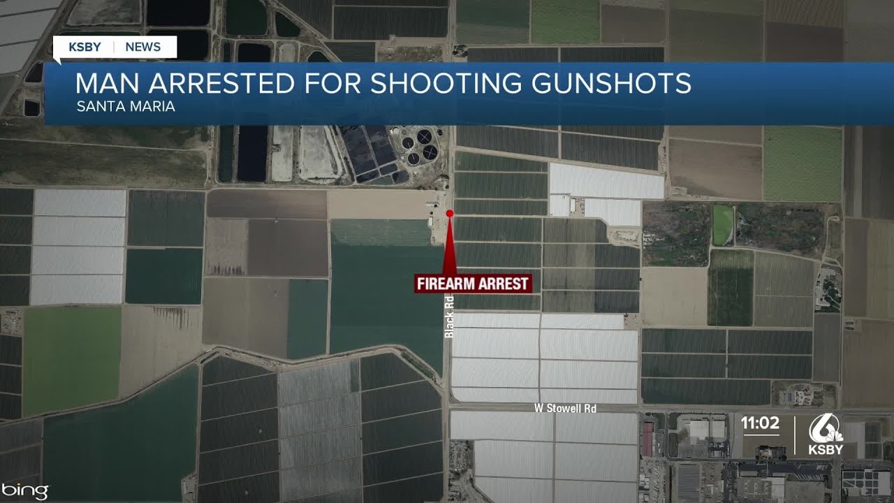 Santa Maria police department responds to a shooting report