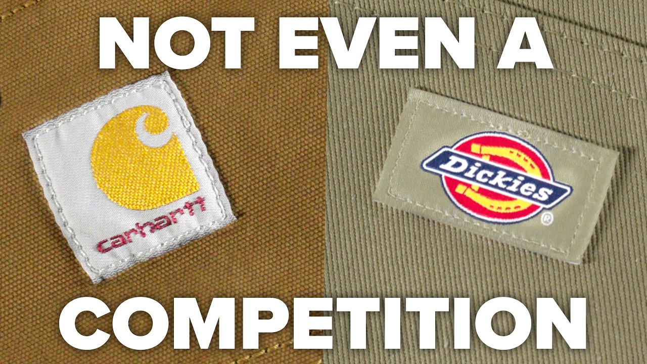Carhartt vs. Dickies: Workwear Pant Showdown | Full Teardown, Durability Test, & Review
