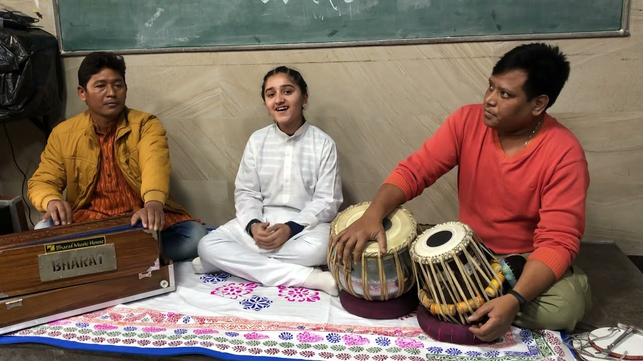 Zonal performance/first position/2021/live semi classical/proud moment/thumri/mohpe daar