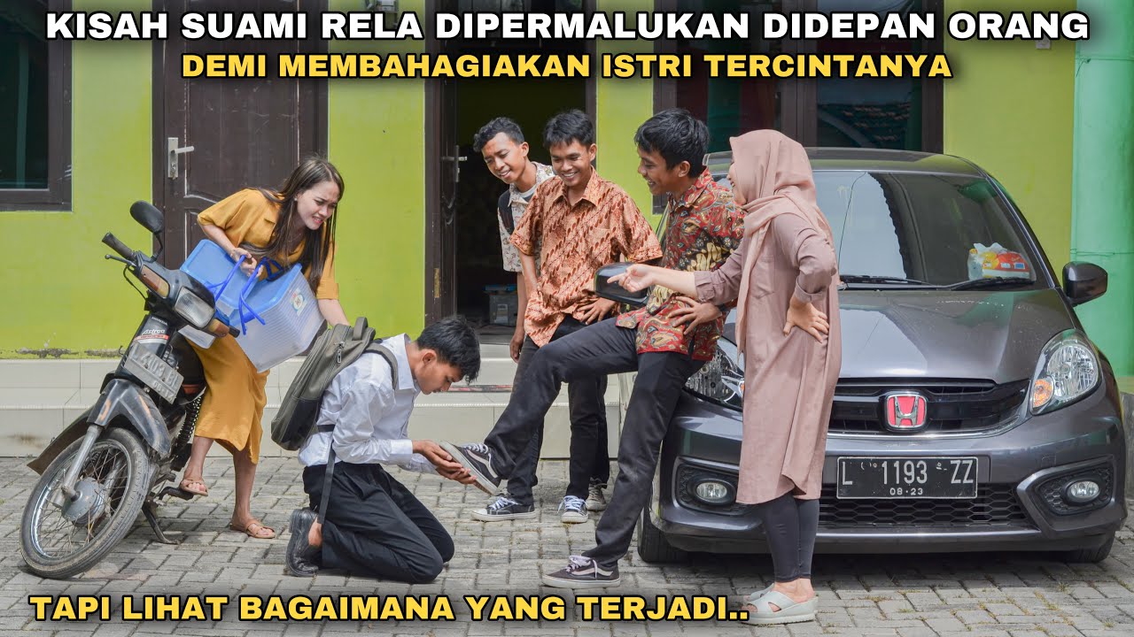 KISAH SUAMI RELA DIPERMALUKAN DIDEPAN ORANG DEMI MEMBAHAGIAKAN ISTRI TERCINTANYA!! tapi ternyata..