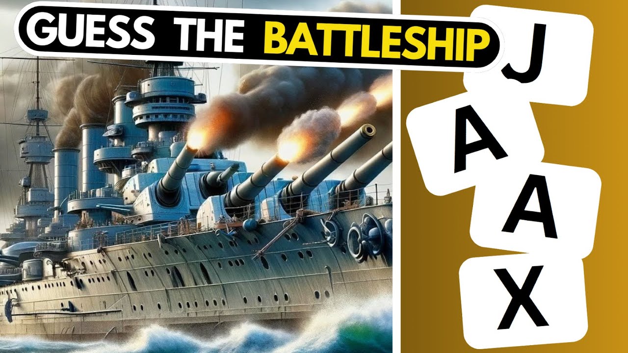 🌟Угадай линкор по его зашифрованному названию 🚢 | 5 секунд - 50 линкоров🔥 #maritimequiz