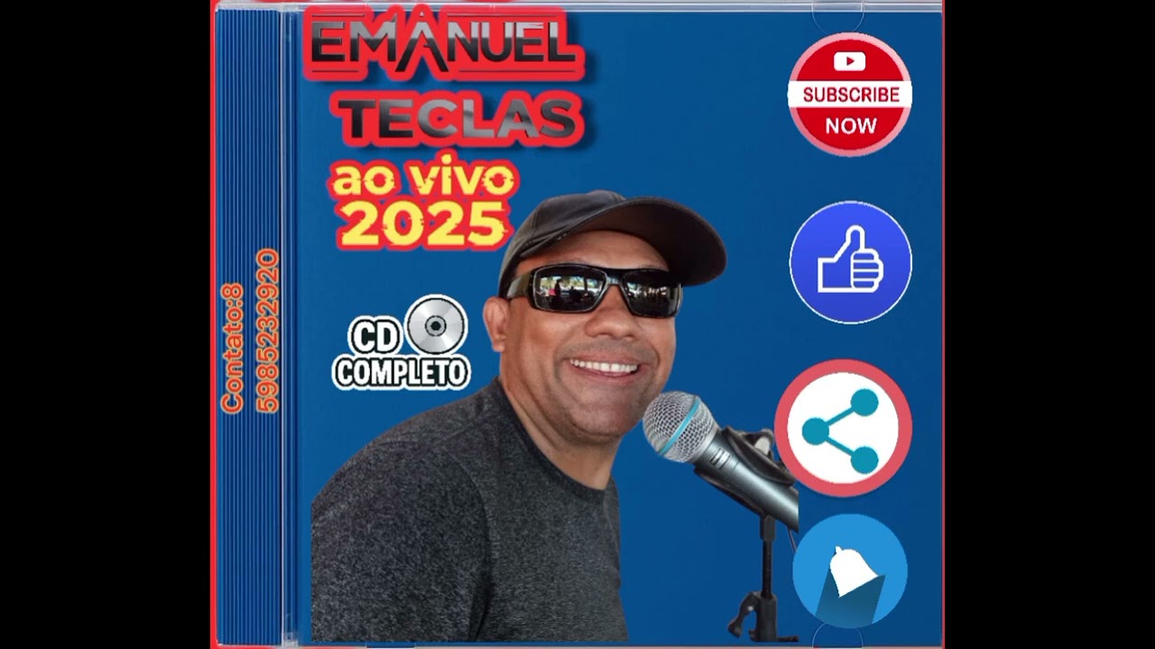 EMANUEL TECLAS AO VIVO 2025 CD COMPLETO.
