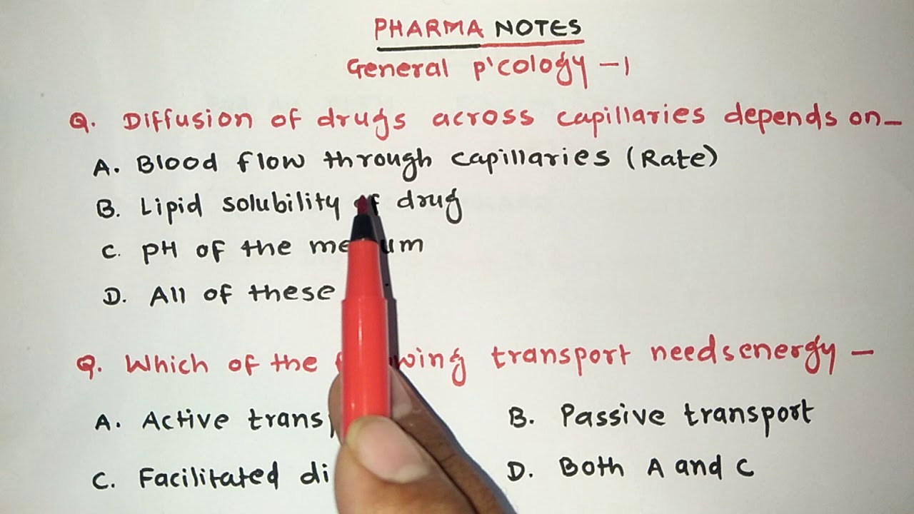 BASIC & GENERAL PHARMACOLOGY IMP MCQ's PART-1 | RRB | GPAT | ESIC | NIPER | DI | Vikas Bopinwar