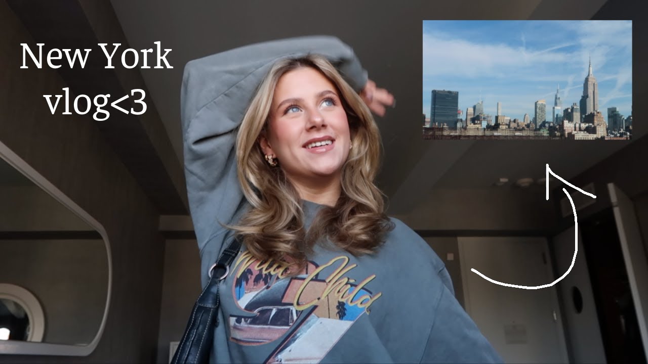 Spotted at Grand Central, bags in hand; Leah Behn in New York. *VLOG*
