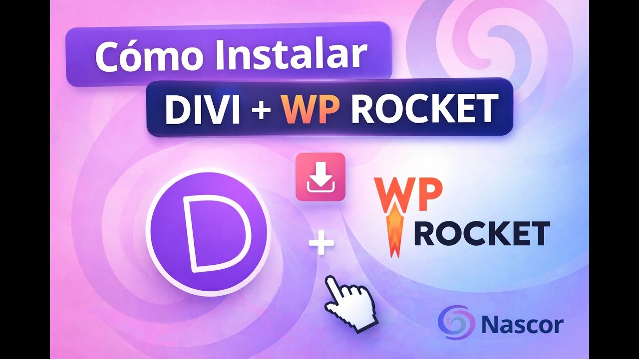 C&oacute;mo Descargar e Instalar DIVI y WP ROCKET GRATIS 🚀 | Gu&iacute;a Completa 2026
