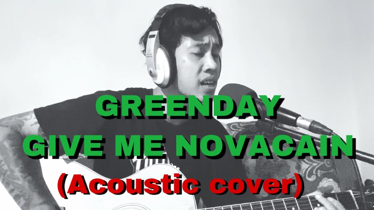 Greenday give me novacain ( acoustic cover ) || By rizallala