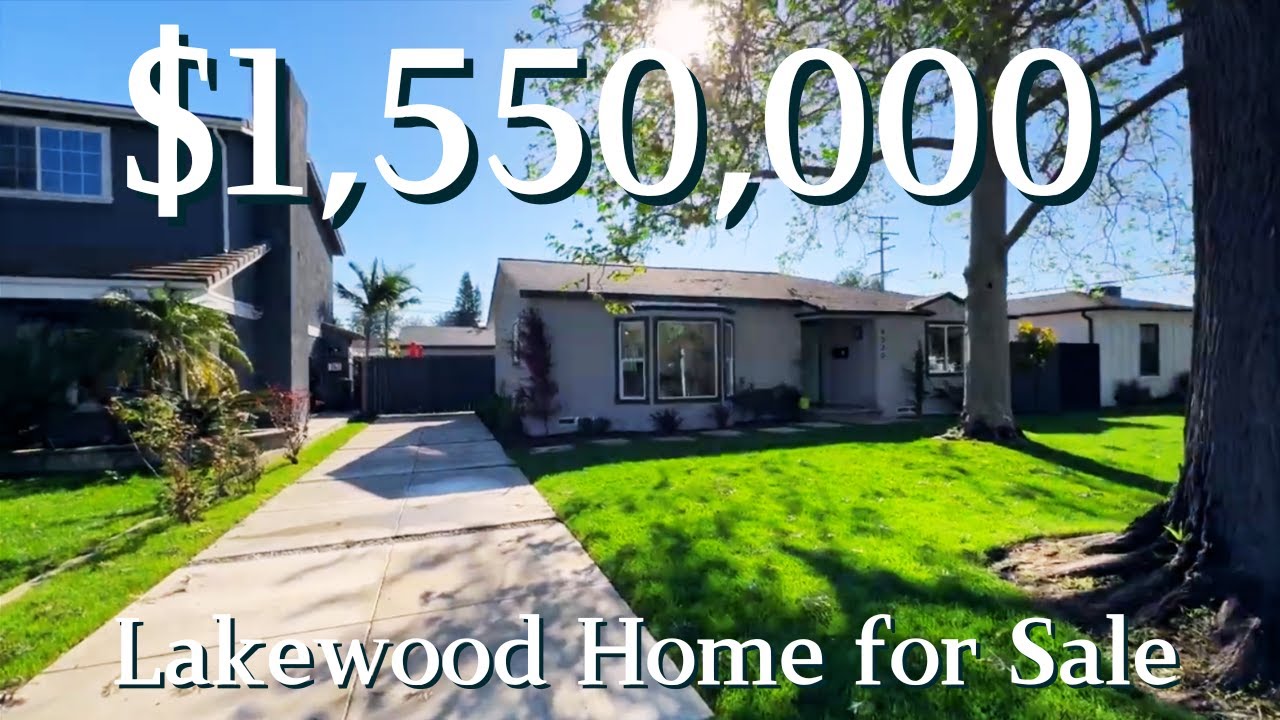 What $1.55M buys you in Lakewood, CA in 2024