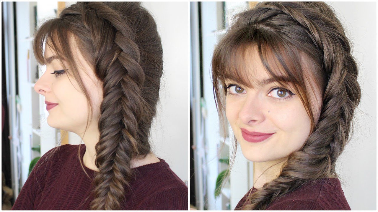 How To Dutch Fishtail Braid Your Own Hair
