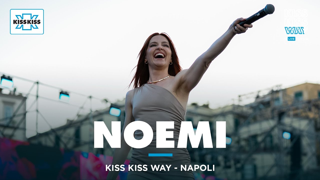 Noemi canta Non sono io a Napoli: live al Kiss Kiss Way