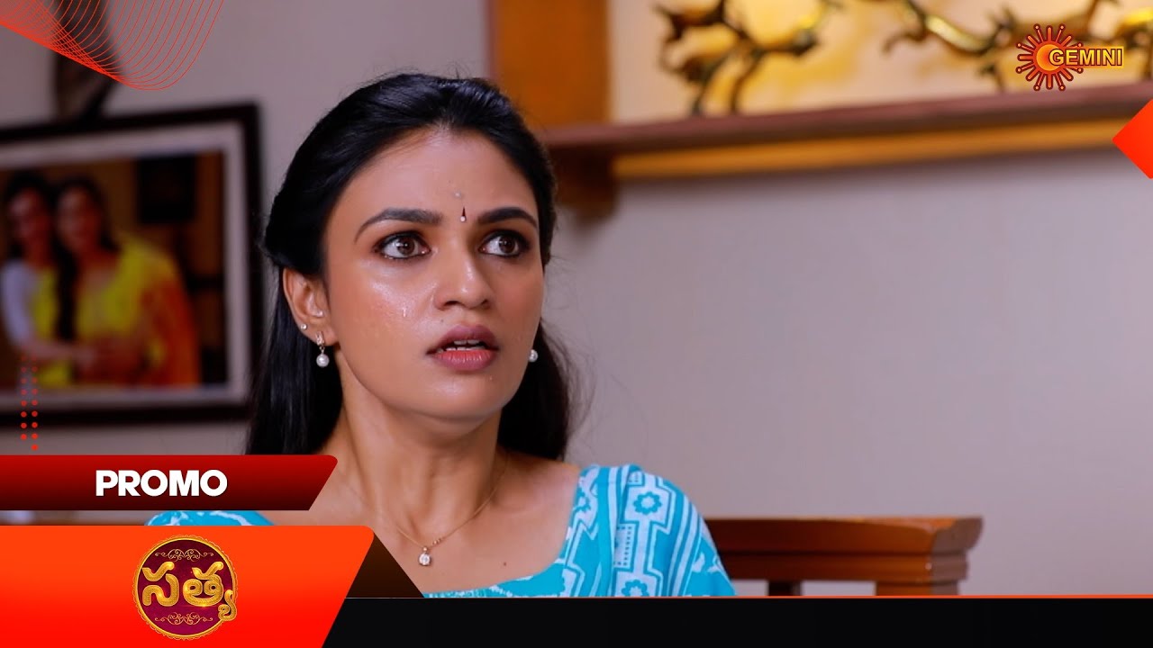 Sathya - Promo | 06 Sep 2025 | Gemini TV Serial