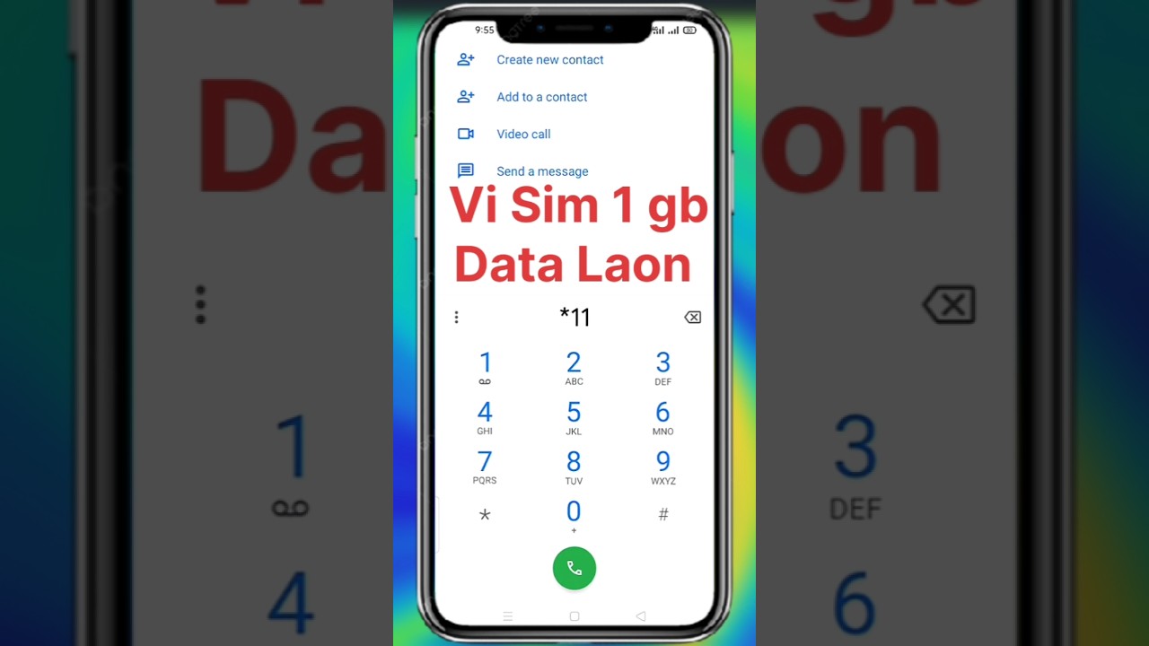Vi Sim Main 1Gb Data Loan Kaise Magaye/ Vi Sim Me Data Loan Kaise Paye #shorts