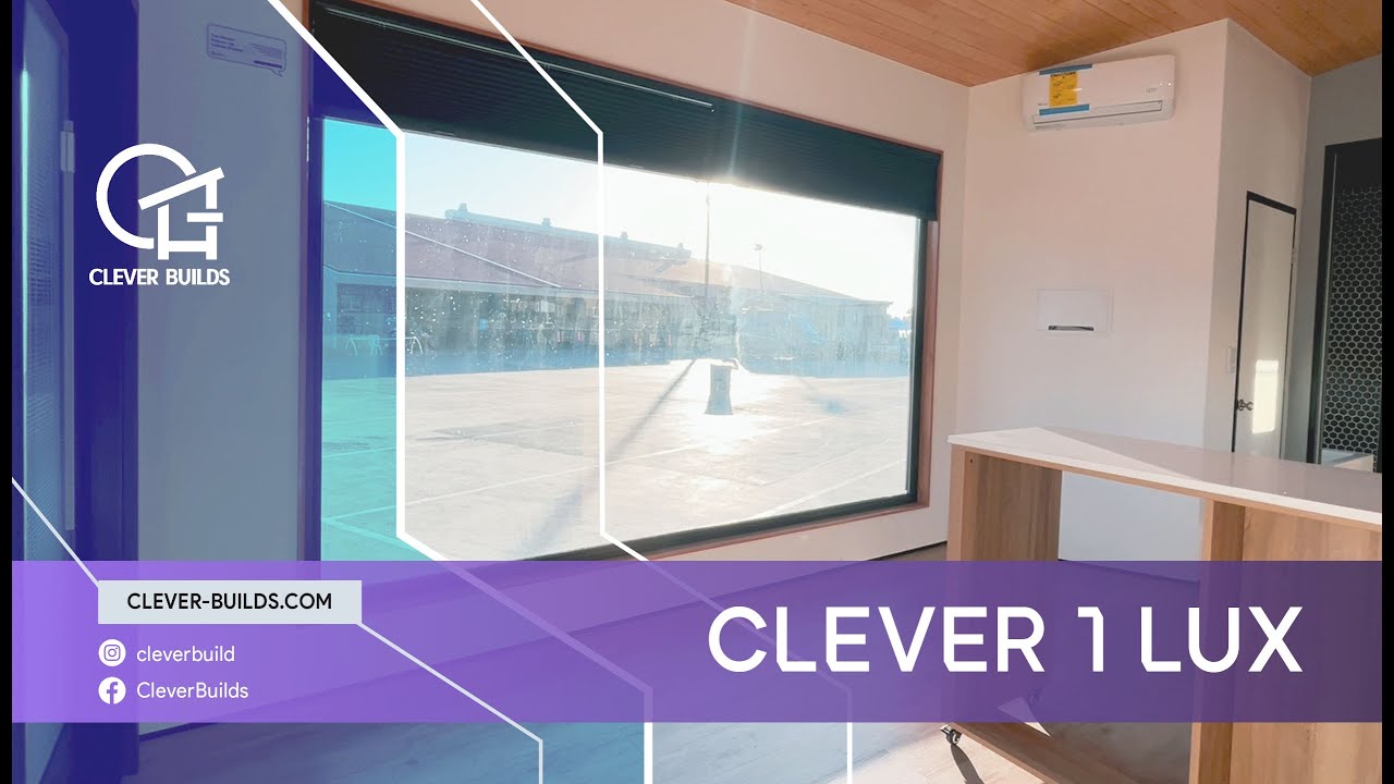 Inside Our Most Luxurious Tiny Home Yet | Clever 1 Lux Tour