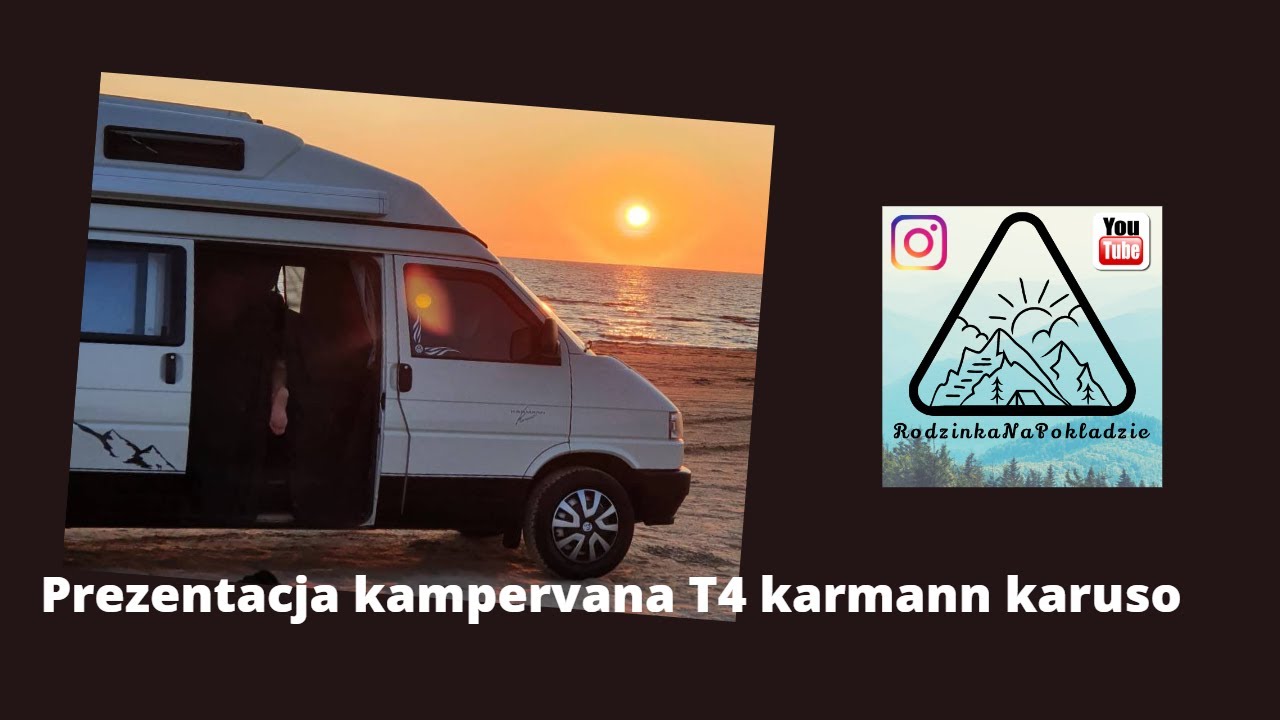 Pierwszy kampervan vw t4 karmman karuzo 1993r