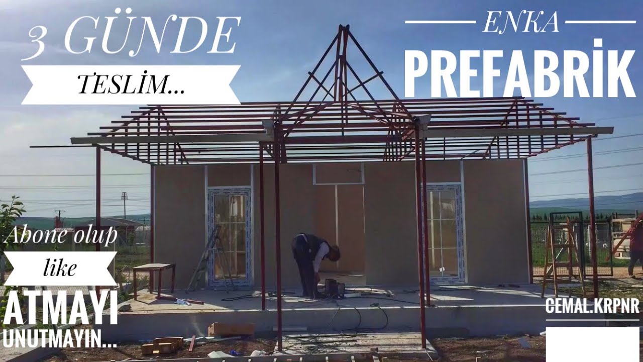 PREFABRİK EV YAPIMI\3 Günde Anahtar Teslim\3