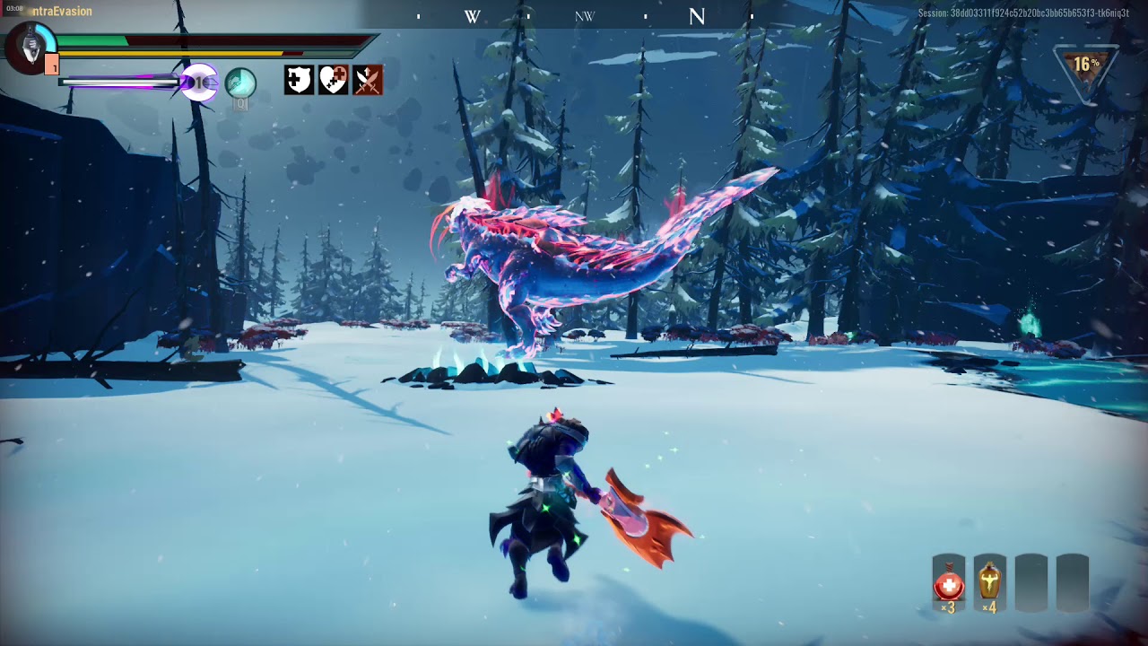 Dauntless:Frostback Pangar (Heroic) Solo