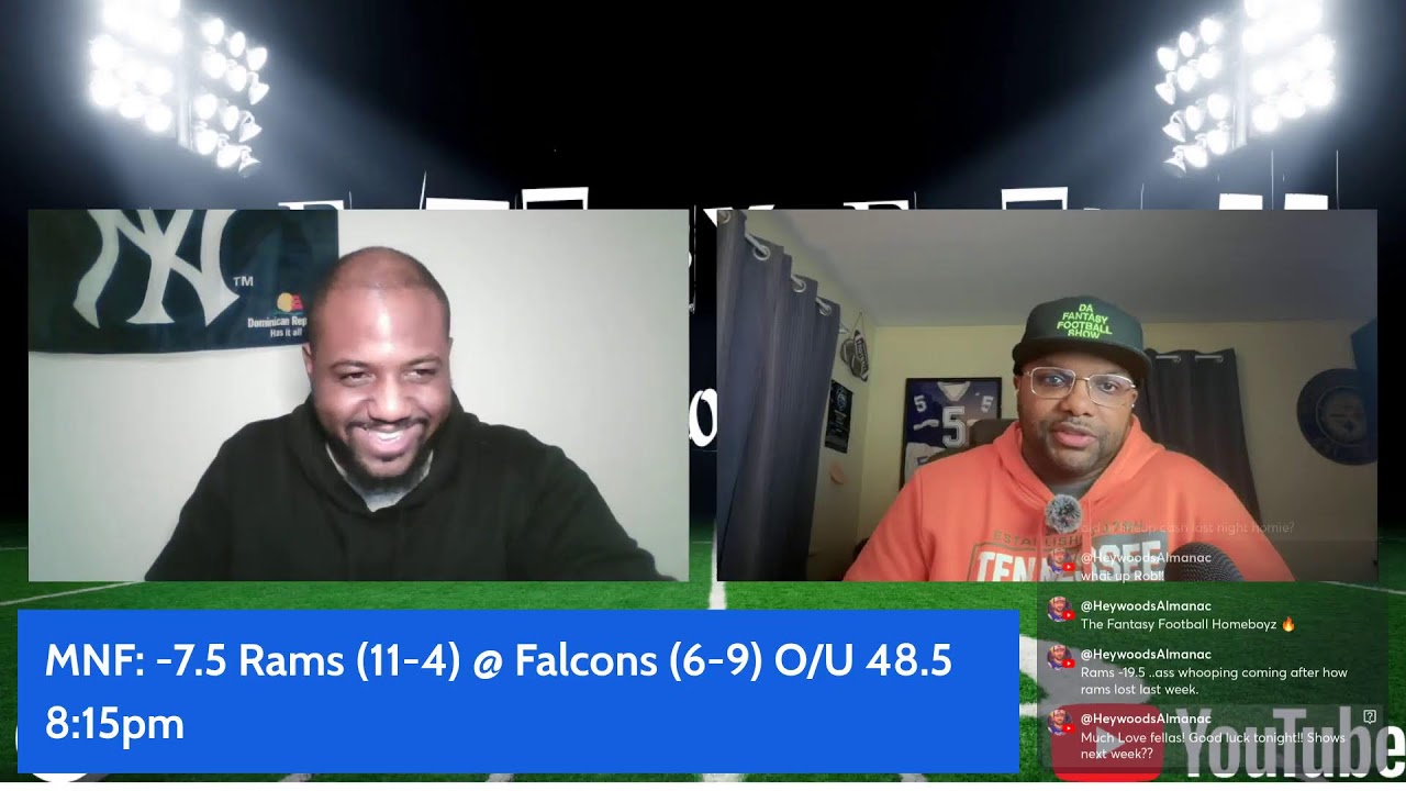 Da Fantasy Football Show: Props, DFS and MNF Pregame