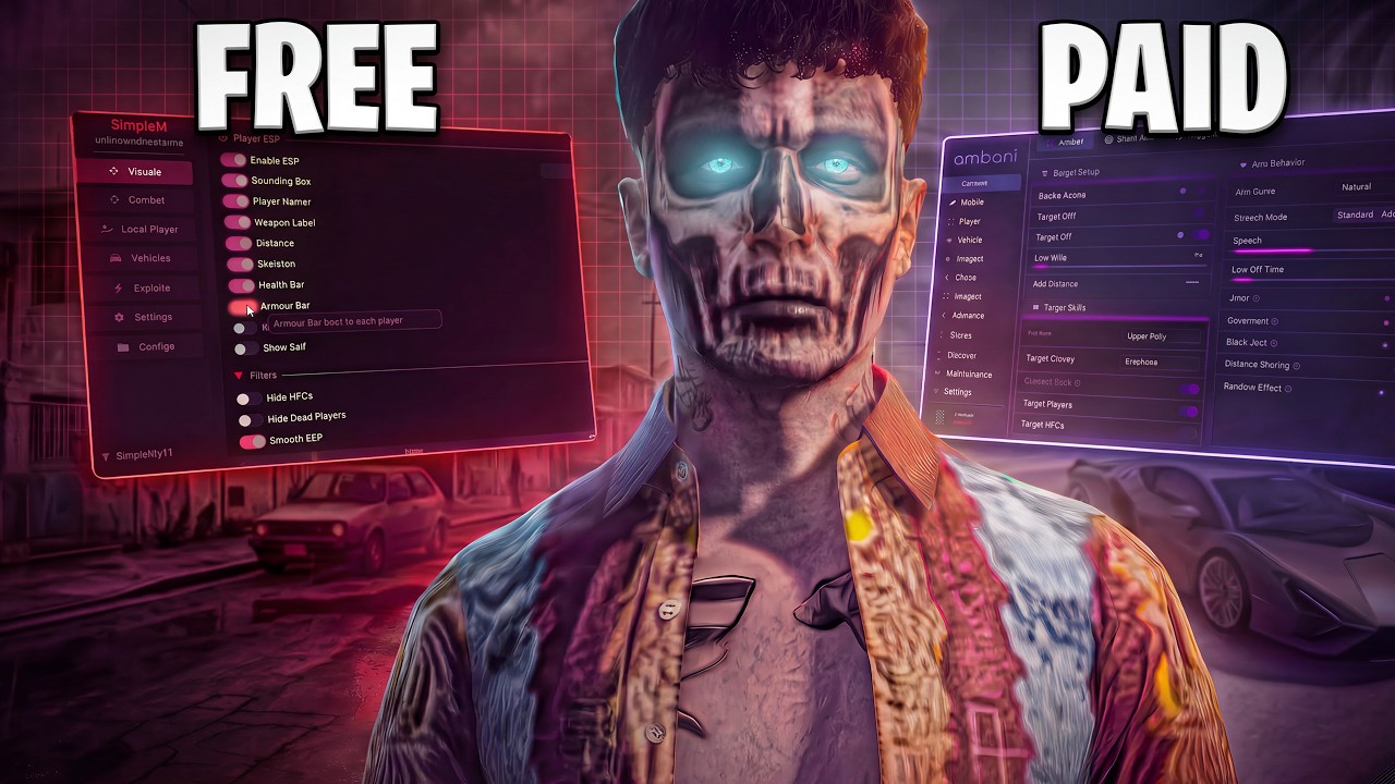 Paid vs Free FiveM Cheats in 2026 What&rsquo;s the Difference? ft. Ambani