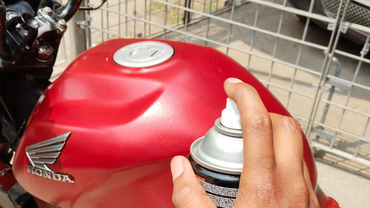 Clear coat spray | Samurai 1K clear coat | Bike tank clear coat