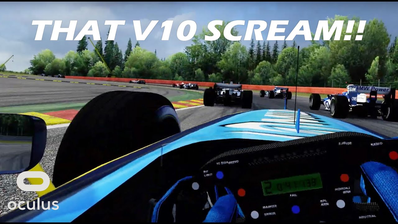 VR | F1 2005 Race @ Spa Francorchamps | Onboard Fernando Alonso's Renault | Assetto Corsa