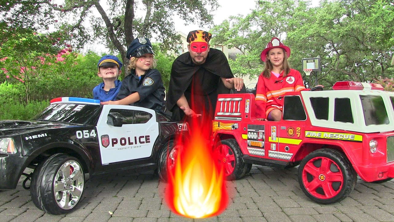 Little Heroes 5 - The Cops, The Fire Engine and The Return of The Spark