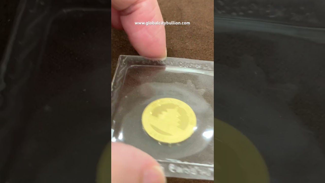 🥳 China Panda Gold Coin 2018 - 3 gram #shorts #gold