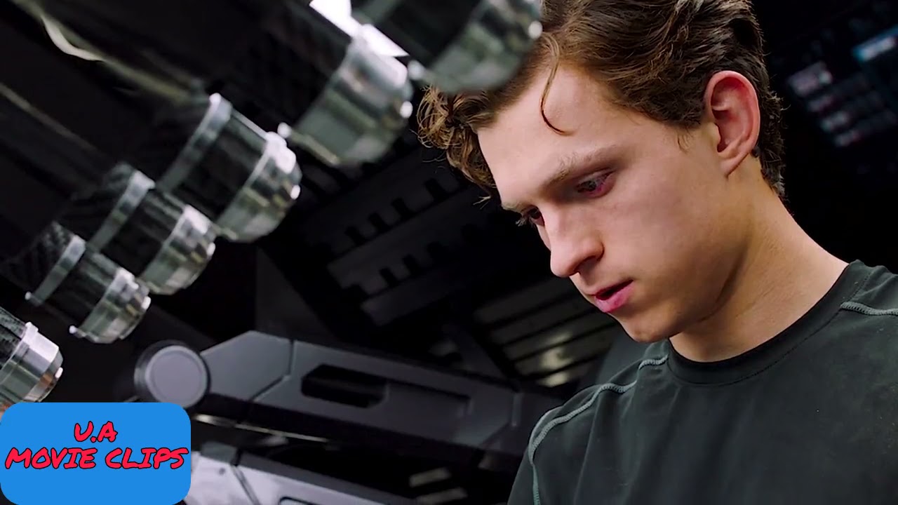 SPIDER MAN (Peter parker) Makes His New Suit Scene | SPIDER-MAN FAR FROM HOME (2019) Movie CLIP HD