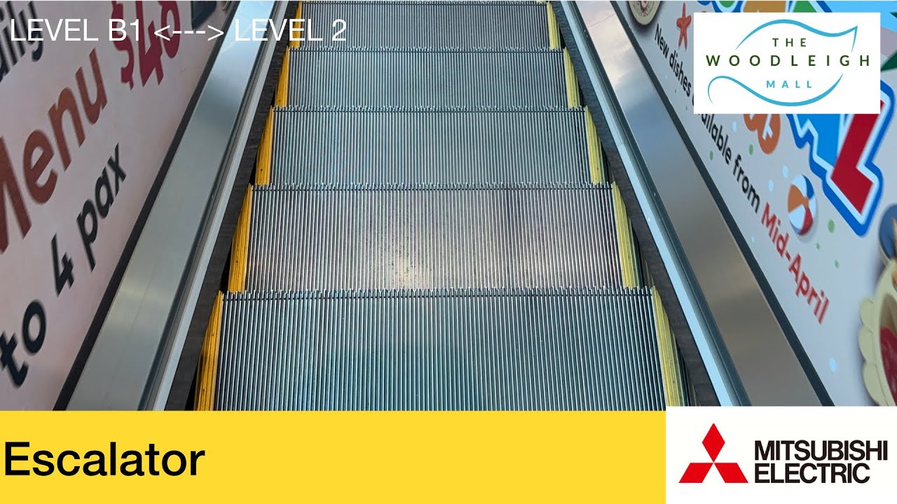 Woodleigh Mall || Mitsubishi Escalator