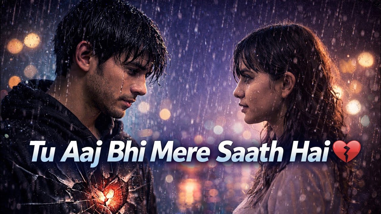 Tu Aaj Bhi Mere Saath Hai 💔 | Rainy Night LoFi | Slowed + Reverb Hindi Sad Song