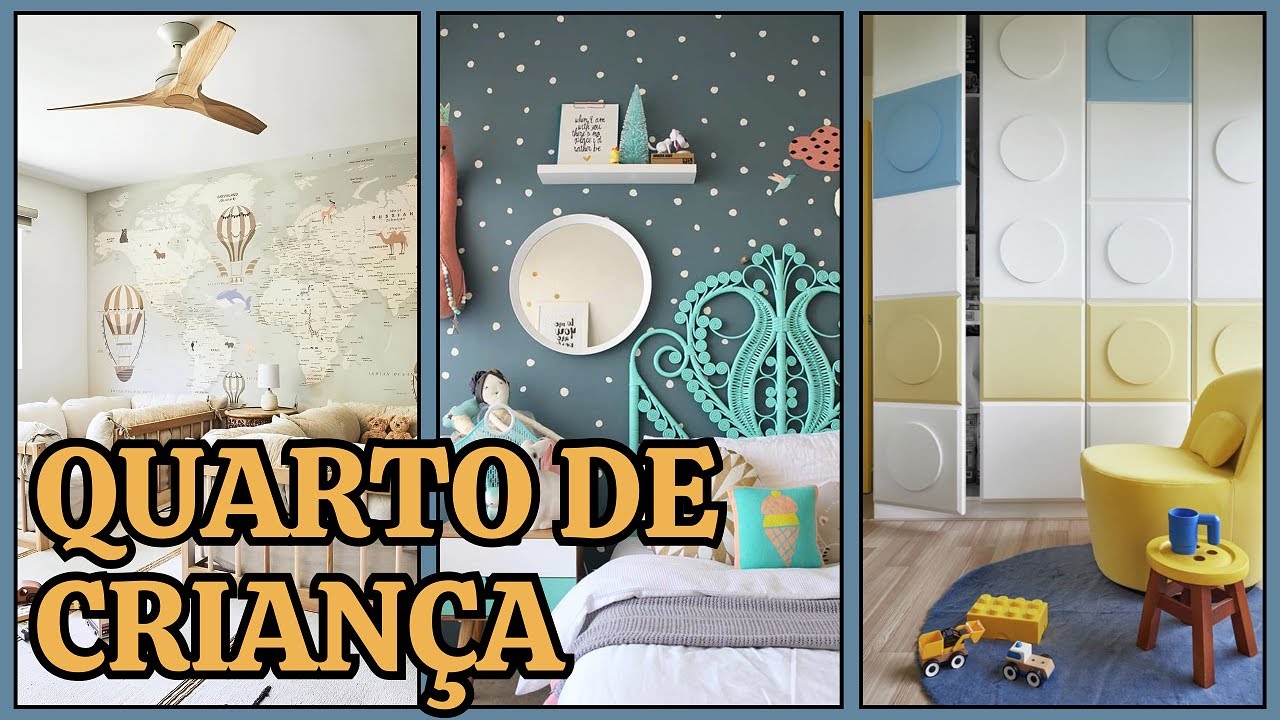 IDEIAS DE DECORA&Ccedil;&Atilde;O PARA UM QUARTO DIVERTIDO!