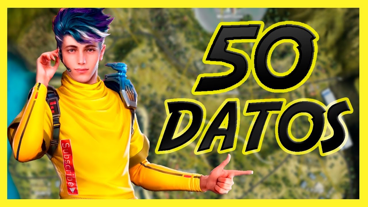 50 DATOS y CURIOSIDADES que NO SABÍAS sobre FREE FIRE BATTLE ROYALE