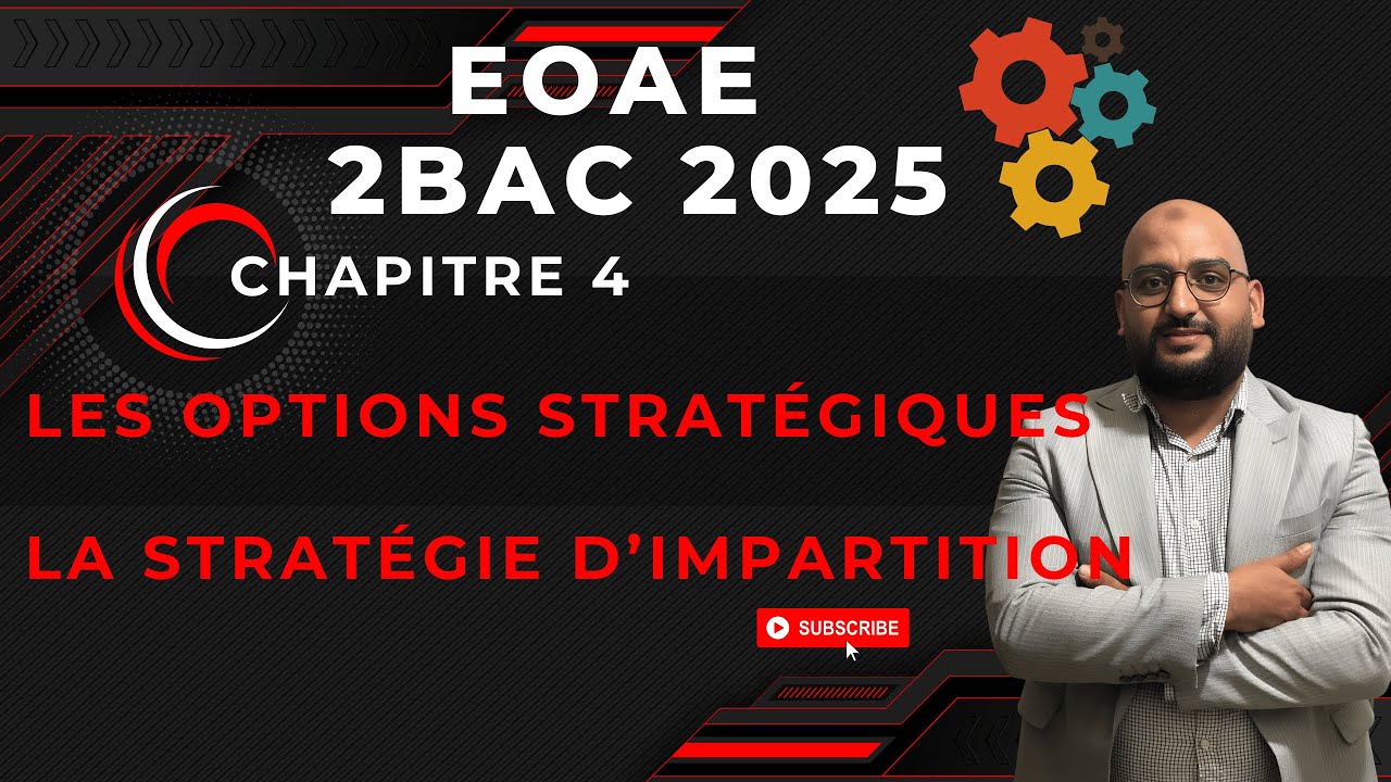 EOAE – Stratégie d'impartition et contrat de Franchise  | Options Stratégiques | 2e BAC Économie
