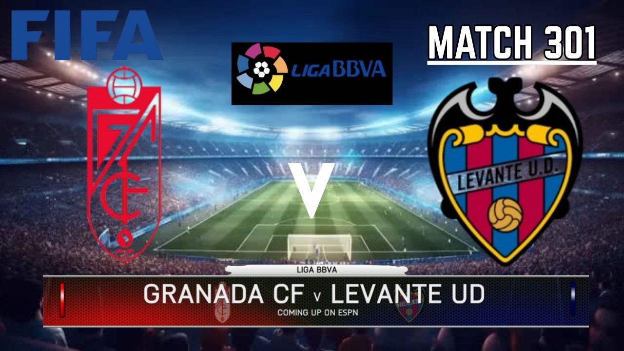 GRANADA CF VS LEVANTE UD - La Liga / Liga BBVA 2025-2026 | Match 301 | FIFA 14