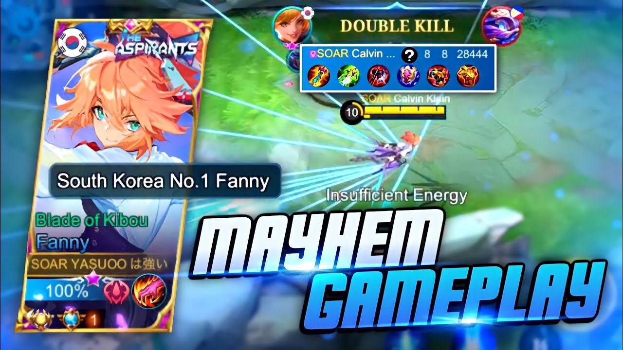 HOW MANY KILLS WILL I GET IN MAYHEM MODE? | FANNY GAMEPLAY | MLBB