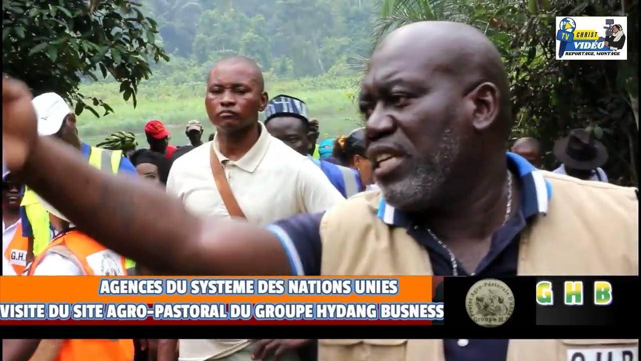 Visite du site Agro-Pastoral du groupe HYDANG BUSNESS Par les Agences du système des Nations Unies