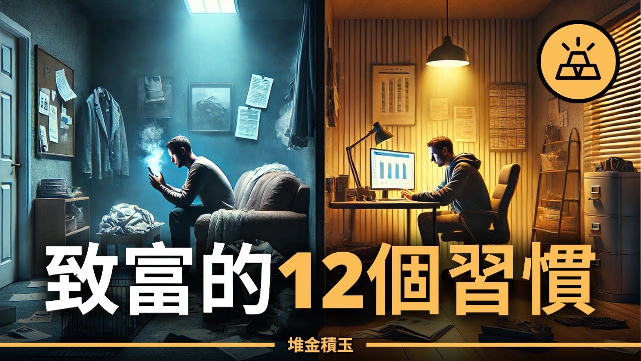 你和有錢人差的是這12個習慣！財富差距早就被這12個習慣決定了！