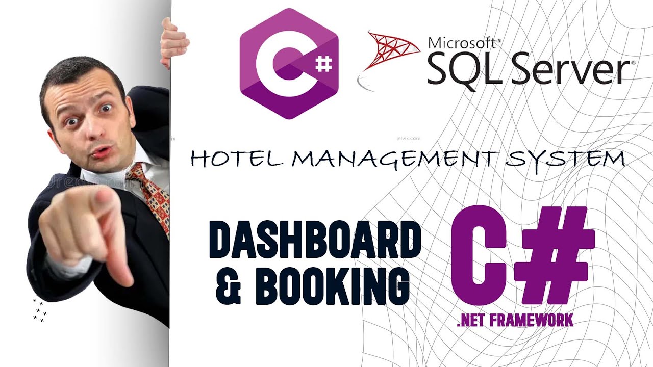 Hotel Management System | Dashboard Form C# | Somali Tutorial