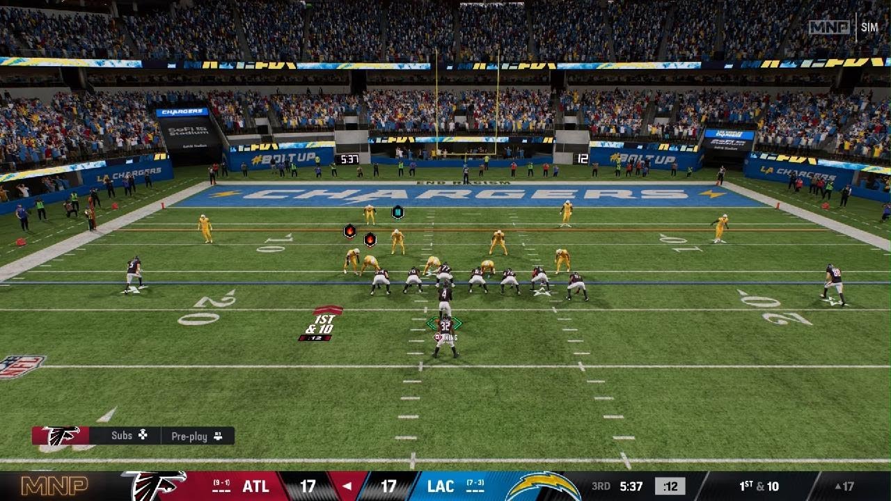 Madden NFL 26 FFY6 Week 12 Falcons Chargers Second Half