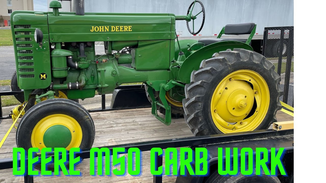 Как восстановить карбюратор John Deere M50