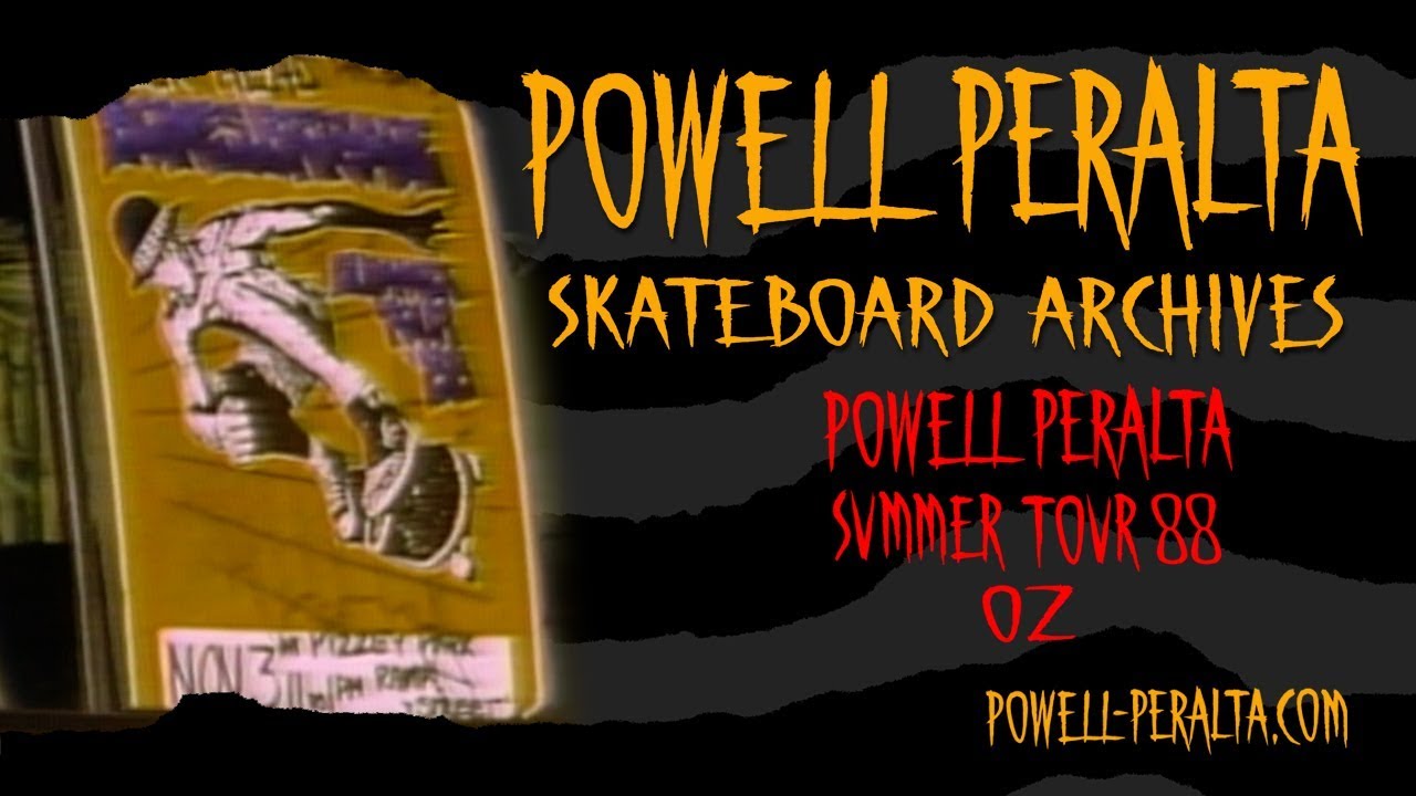 Powell Peralta Skateboard Archives - Summer Tour 1988 