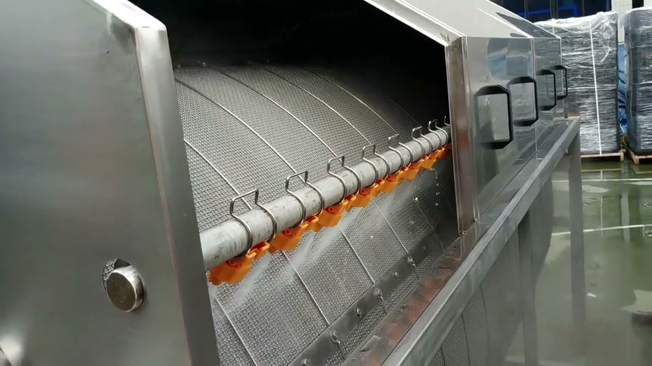 Ewater open-type rotary drum filter for solid removal for aquaculture