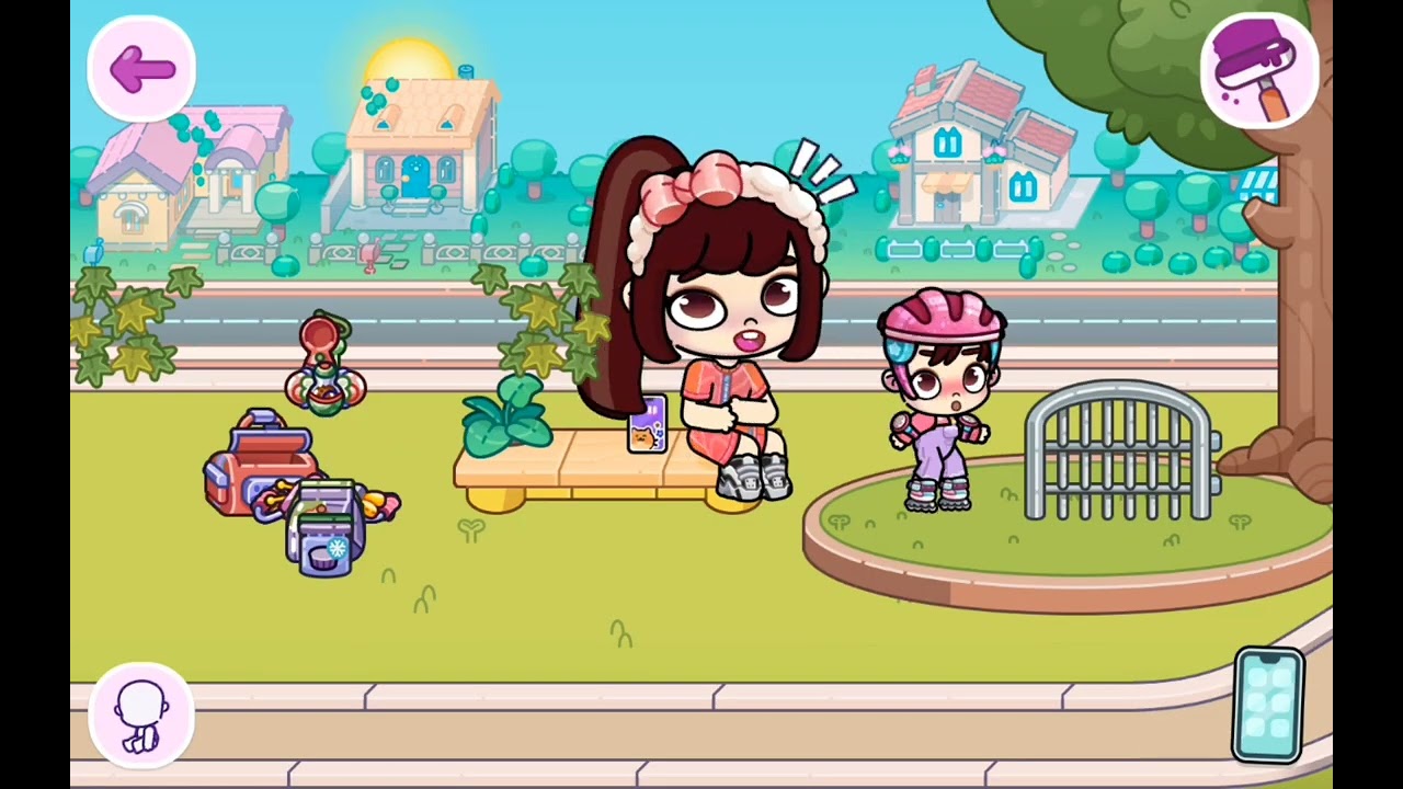 Ini part 2 nya y gess.  Kakak aleta hebat#pazuavatarworldnewupdate 