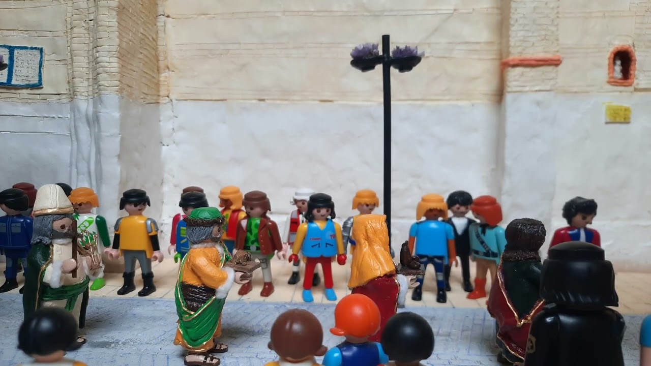 Domingo de Resurreccion Semana Santa Puente Genil 2024 playmobil