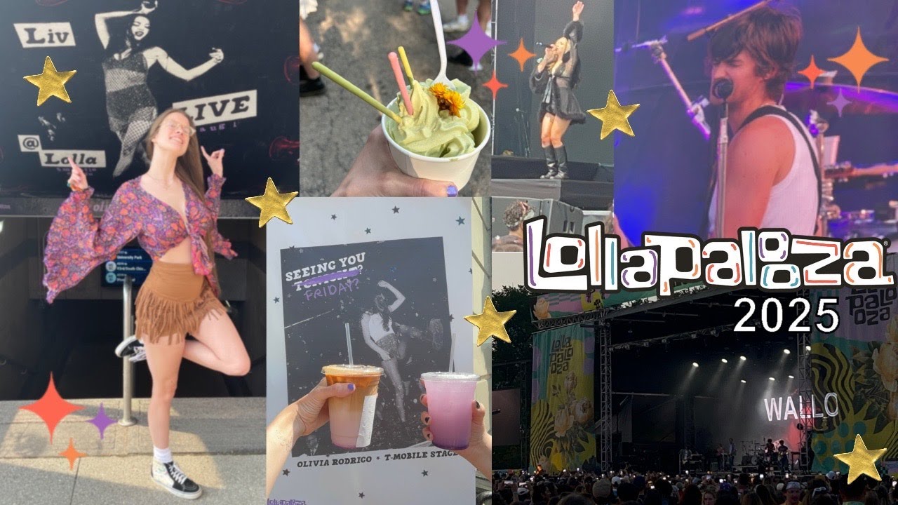 Lollapalooza Friday August 1, 2025 Vlog DJO Wallows  #wallows #djo #isabellarosa #chicago