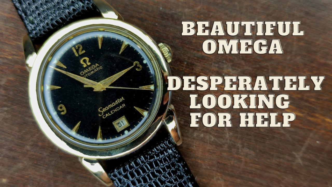 Restoration of OMEGA Seamaster Calendar Bumper cal.353 vintage mens watch from 1952