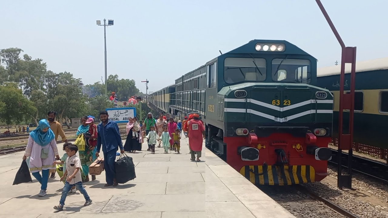 Live view from Locomotive Cab train journey from Train driver cab front view