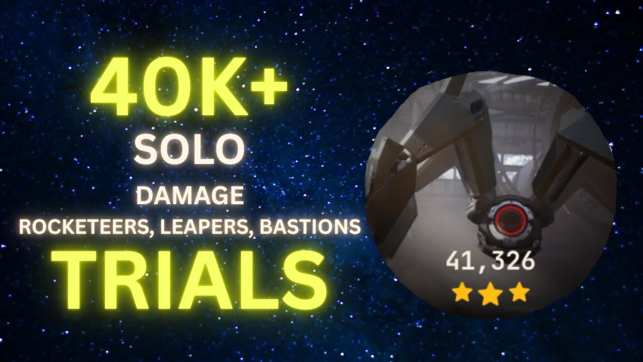 Solo Damage Rocketeers, Leapers, or Bastions - Arc Raiders Trials
