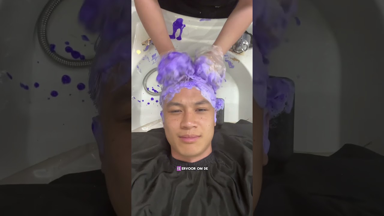 Ik ging mijn haren verven….