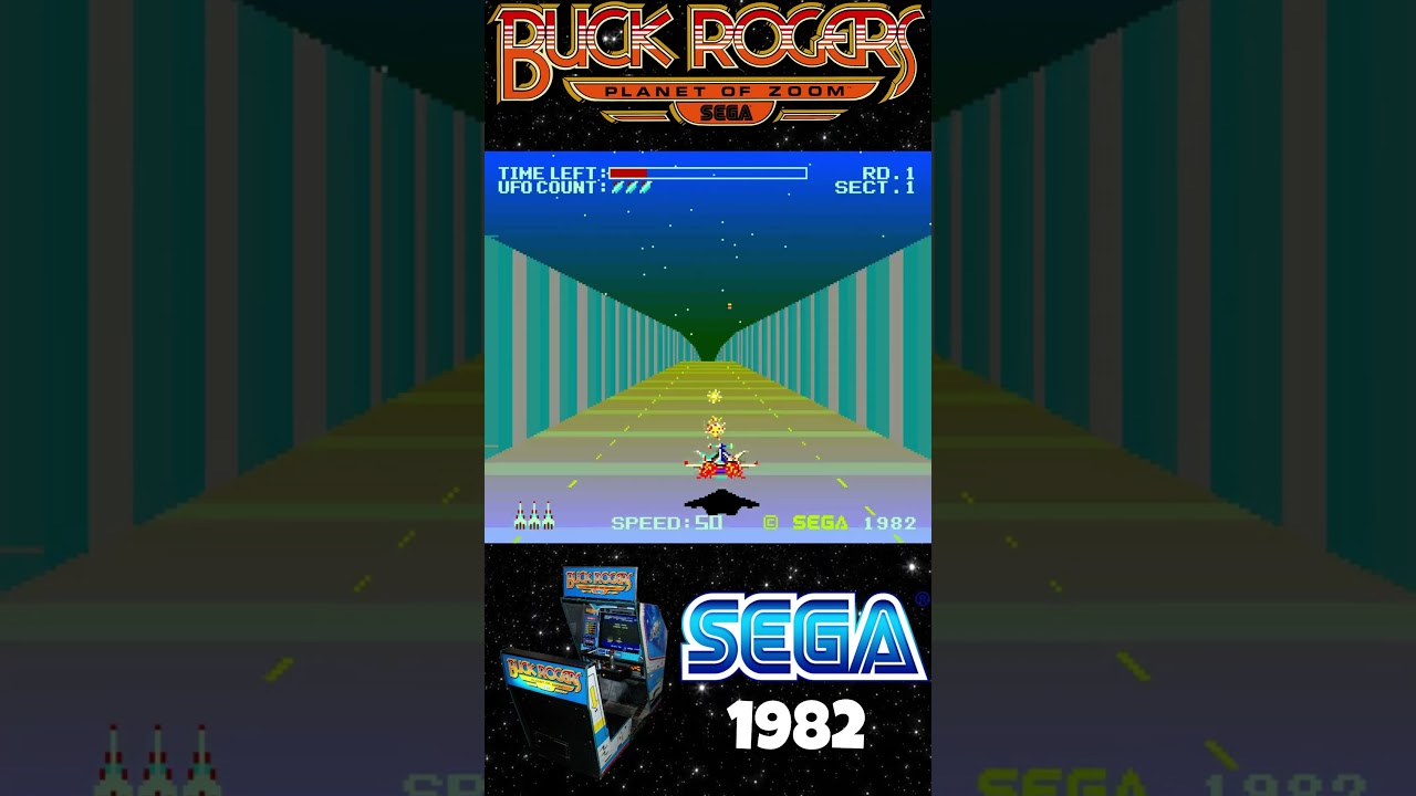 Buck Rogers Planet of Zoom (Sega Arcade, 1982) 