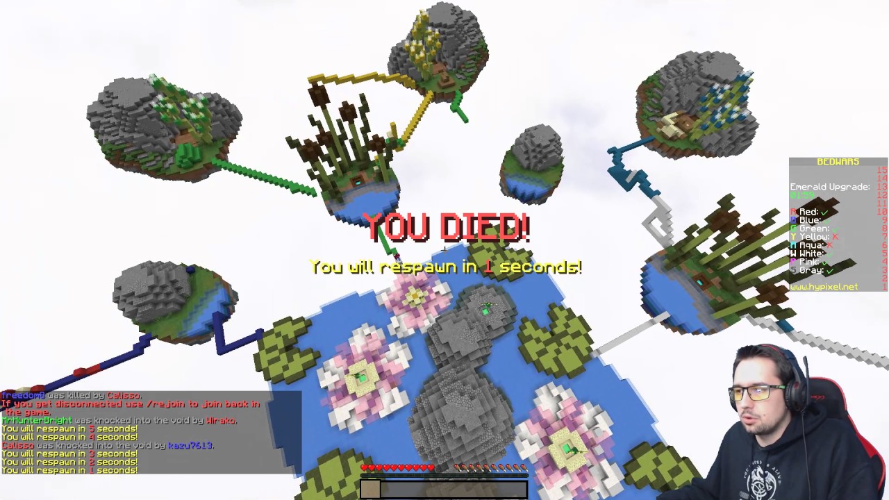 CO ZA CIĘŻKA WALKA! - BED WARS #7 /w Vojtaz